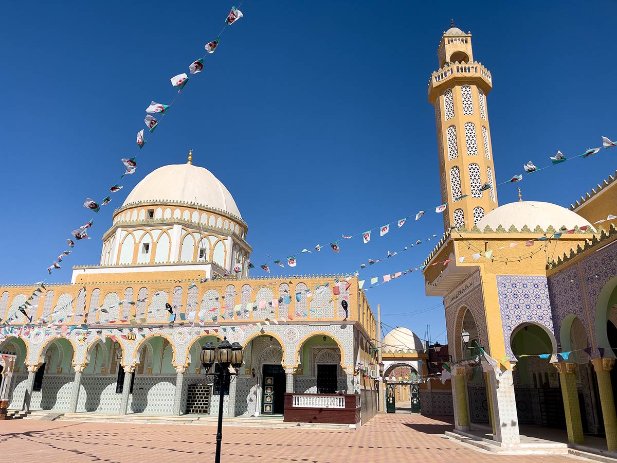 Tidjania Zaouia, Tamaxine. Tomb of Al-Qutb Sidi al-Hajj Ali ibn 'Isa Tamasini