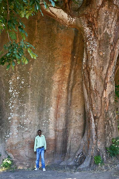 Mphunzi rock painting site, Chongoni rock art area