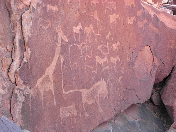 Twyfelfontein rock etchings