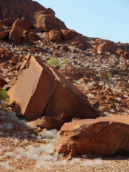 Twyfelfontein rock etchings