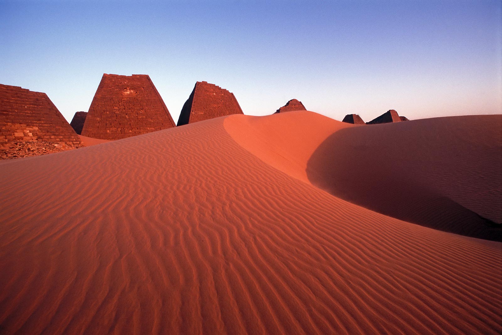 Pyramids of Meroe, Sudan