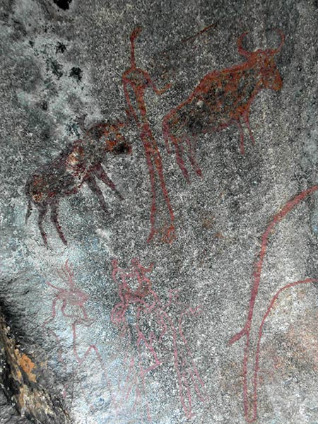 Nsangwini rock painting site