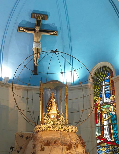 Icon of Mary, Basilica of Caacupé, Paraguay