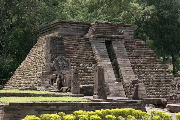 Pyramid of Candi Sukuh, Java, Indonesia