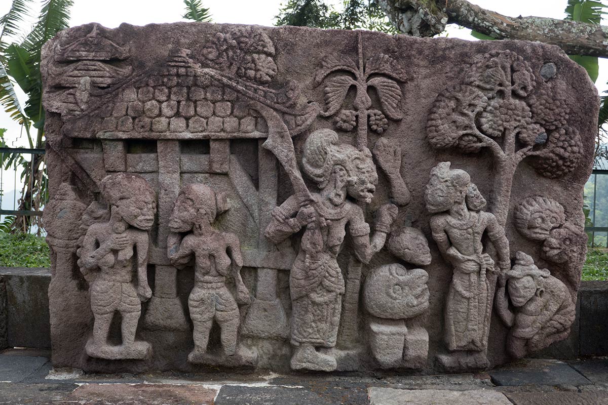 Stone sculpture, Candi Sukuh