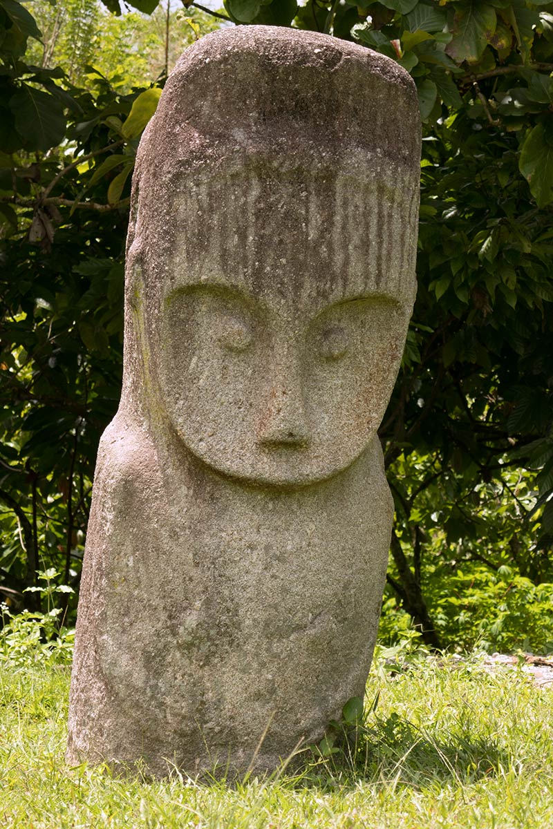 Langke Bulava statue near Bomba village, Bada Valley