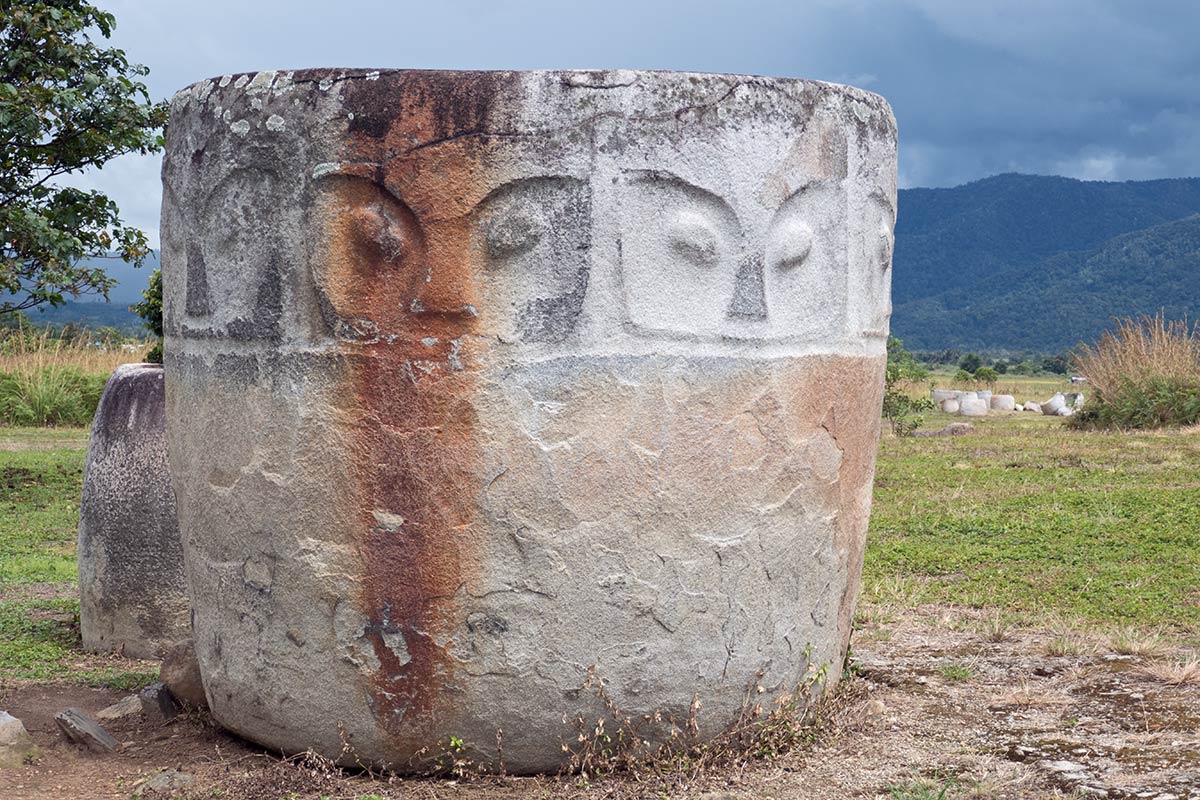 Very large kalamba near Hanggira village, Besoa Valley