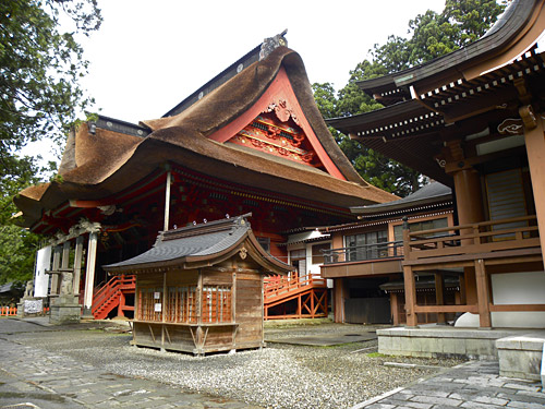 Haguro San, Sanjin Gosaiden temple