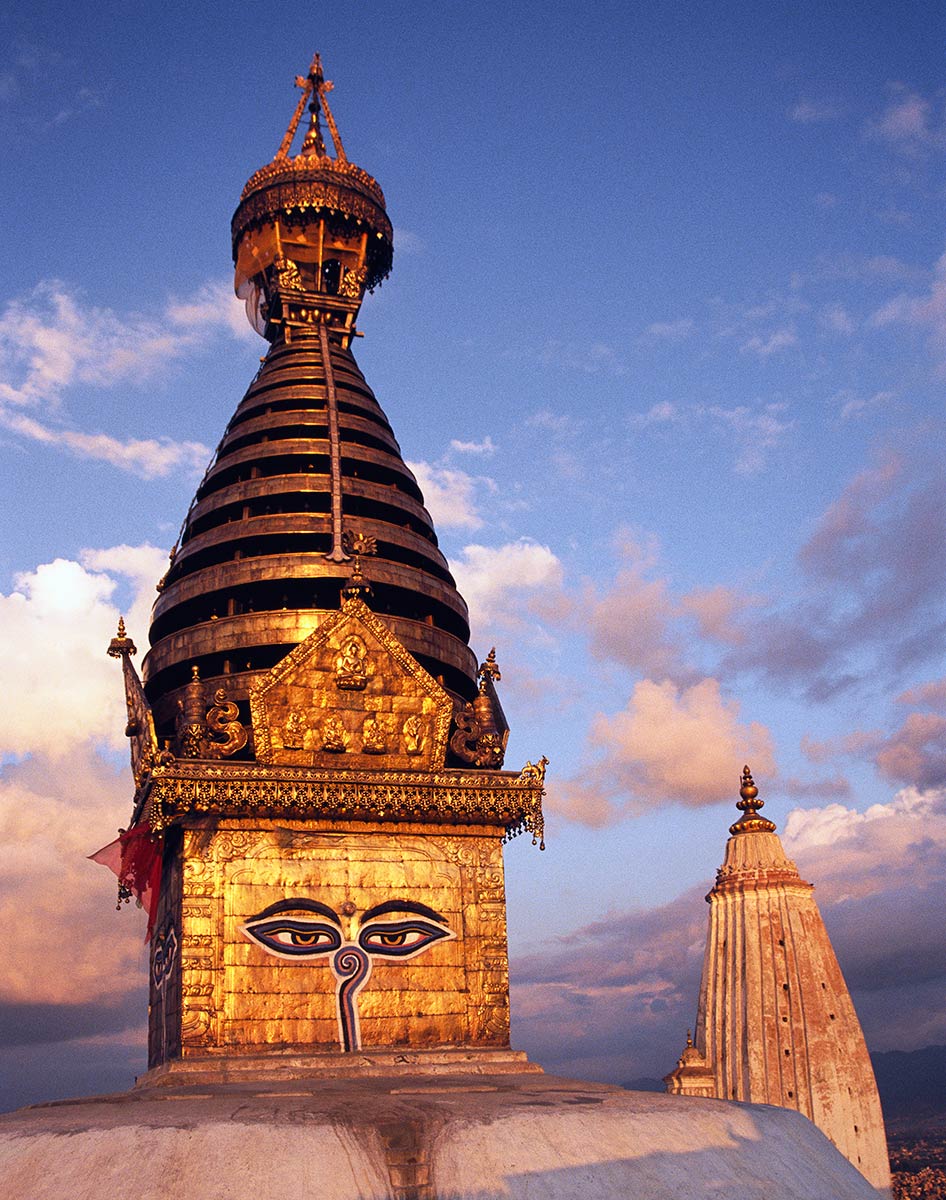 Swayambhunath Stupa in Kathmandu, Nepal