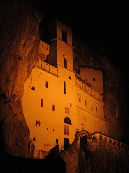 Evening at Ostrog Monastery