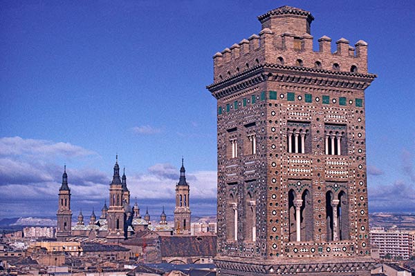 Shrines of the two Marys in Zaragoza, Spain