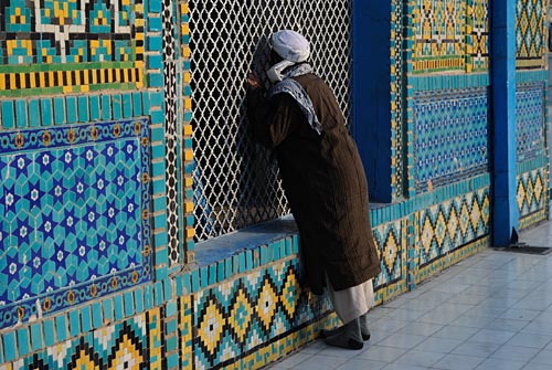 The Blue Mosque of Mazari Sharif