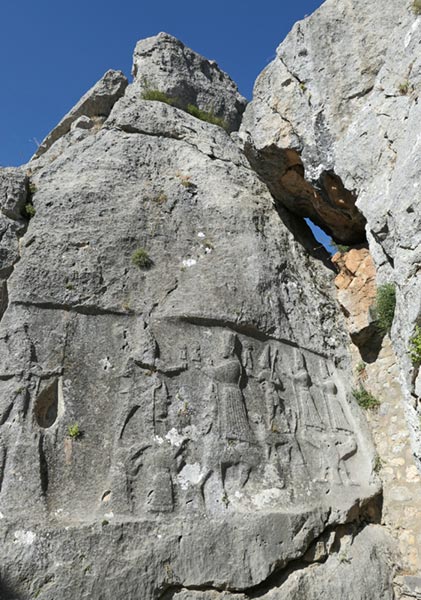 Hittite ruins of Yazilikaya, Bogazkale